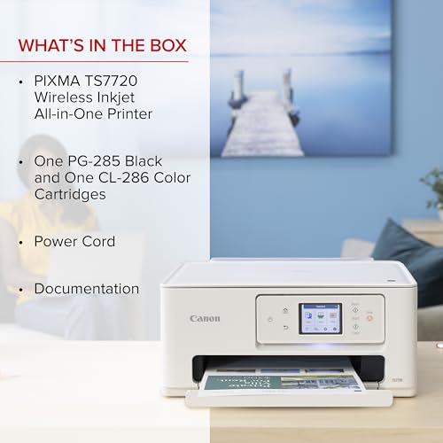 Canon PIXMA TS7720 – Wireless Home All-in-One Printer