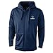NFL Dallas Cowboys Adult Trophy Polyester Tech Fleece Full Zip Hoodie, 2X, Navy
