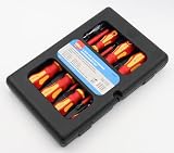 Hilka 34489008 Electricians Screwdriver Set 8-Piece Black Fully Insulated view 3