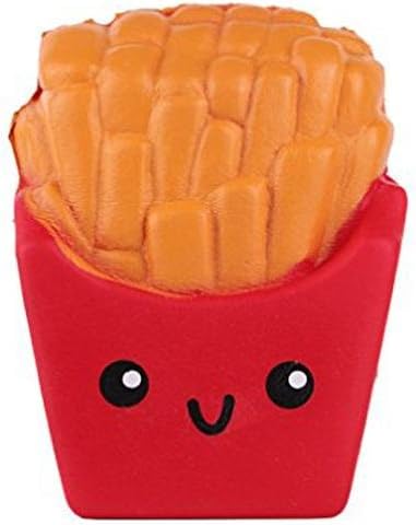 Squishies Jumbo Slow Rising Scented Squishy Squeeze Toy Stress Reliever Gift (French Fries)