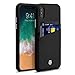 Apple iPhone Xs/X Case, Cobble Pro Premium Handcrafted Slim Fit Wallet Leather Case Cover with Credit Card Holder ID Slot for Apple iPhone Xs/iPhone X 5.8