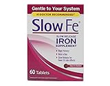 Slow Fe, High Potency Iron 45 mg, Slow Release - 60 Tablets