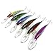 Aorace 6pcs/lot Pesca Deep Sea Fishing Lure Kit Fishing Bait Hook 2/0# Minnow Fishing Tackle 16.5cm/33.4G 1pc