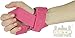 PINK WOMEN Classic Heavy Duty Neoprene Padded Weight Lifting Straps, ★EXTRA CUSHION★ At the ✔Carpal Tunnel ✔For Wrist Comfort & Optimal Lifting Power - Best Cotton Weightlifting Strap That Enhance Grips & Strong Enough for Your Heavy Duty Pro Bodybuilding Dead Lifting for Women. Life Time Warranty!!!! (1 Pair)