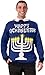 Forum Novelties Men's Lite-Up Menorah Chanukah Sweater