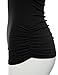 JJ Perfection Women's Knit Racer Back Tank Top Black M