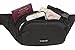 Waist Wallet: InsigniaX Travel Money Belt For Men Women Size H: 5.5