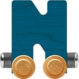 NameTrain Bright Letter Car N - Made in USA (Blue)