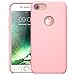 i-Blason iPhone 7 Case, Silicone Flexible Shock Absorbing Case for Apple iPhone 7 (Pink)