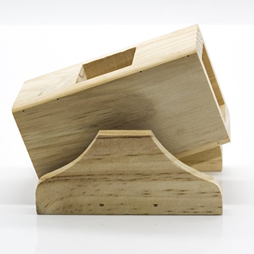 Natural Wood Seesaw Bed House For Hamster Mice Chinchilla Chipmunk, Small Animals Habitat Toy HM-14