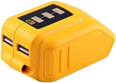 Weistar 12V/20V Max USB Power Source for Dewalt DCB090 Converters Adapter Lithium Battery
