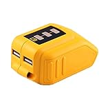 12V/20V Max USB Power Source for Dewalt DCB090 Converters Fit for Dewalt 20V 12V Battery