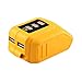 12V/20V Max USB Power Source for Dewalt DCB090 Converters Fit for Dewalt 20V 12V Battery primary