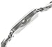 Fossil Women's ES3259 Georgia White Stainless Steel/Leather Watch