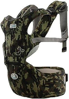 360° Ergonomic Baby & Child Carrier Front and Back with Hip Seat (Six-Position, Camouflage)