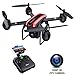 SANROCK X105W Drone with 720P HD Camera for Beginners and Kids, RC Quadcopter with Altitude Hold, Gravity Sensor, RTF One Key Take Off/Landing, Compatible w/VR Headset