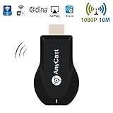 Colori Wireless WIFI Display Dongle, High Speed HDMI Miracast Dongle, DLNA AirPlay for Android Smartphone Tablet Apple iPhone iPad