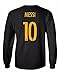Barcelona Soccer Shirt Lionel Messi #10 Futbol Jersey Youth Long Sleeve T-shirt