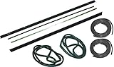 SUZUKI SJ413 SJ410 DOOR WINDOW TRIM MOULDING SEAL FELT WHISKER SAMURAI SIERRA SJ
