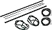 SUZUKI SJ413 SJ410 DOOR WINDOW TRIM MOULDING SEAL FELT WHISKER SAMURAI SIERRA SJ
