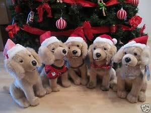 Amazon.com: Disney Santa Buddies Plush Set of 5 Rosebud-budda-b-dawg