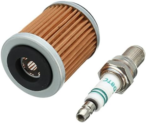 Spark Plug Fuel Filter For Yamaha Big Bear 350 Warrior Raptor 1989-2013
