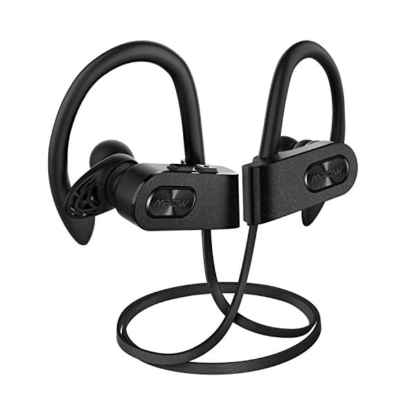Mpow-Flame2-Bluetooth-Headphones-13-Hr-Playtime-Bluetooth-50-Wireless-Earbuds-IPX7-Waterproof-Wireless-Sport-Earphones-wCVC-60-Noise-Cancelling-Mic-Ergonomic-Ear-Hooks-for-Running-Workout Mpow Flame2 Bluetooth Headphones 13-Hr Playtime, Bluetooth 5.0 Wireless Earbuds, IPX7 Waterproof Wireless Sport…