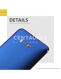 Tapa de Batería para HTC U11 u-3 W u-3 °F u-3u vivienda batería puerta trasera carcasa Reemplazo de la cubierta (azul)