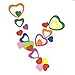 Foam Adhesive Hearts, 540-600pcs Mixed Foam Heart EVA Stickers,Self Adhesive DIY Craft Sticker Embellishment for Kids & Home Decoration (Colorful)