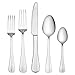 International Silver Simplicity 53-Piece Stainless Steel Flatware Set with Serving Utensil Set, Service for 8