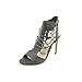 Vince Camuto Fossel Women Open Toe Leather Black Sandals