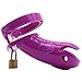 Device Cage Ċ’ħāstīty Toy Male Purple Briefs Cõck Cāge with 5 Rings,Hypoallergenic and Breathable Male Device Underwear Anti-Off Lock Ringthumb 4
