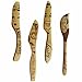 Talisman Designs Solid Beechwood Spreaders, Set of 4