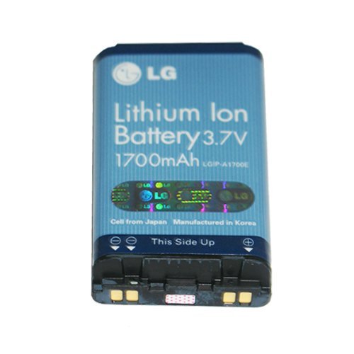 LG SBPL0080601 LGIP-A1700E Extended 3.7V 1700mAh Lithium Ion Battery for Select Models - Bulk Packaging