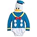 Disney Donald Duck Costume Bodysuit for Baby Size 3-6 MO Multi