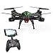 K200 FPV RC Drones with Camera Live Video 720P HD Wi-Fi 4 Channel 2.4Ghz 6-Axis Gyro Quadcopter for Beginners Kids Adults- Altitude Hold, One Key Start, Headless Mode, 3D Flips (Black)