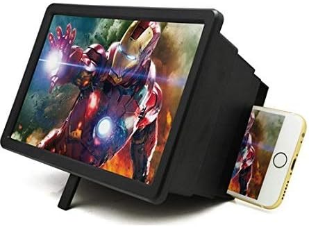 Frizzer NXE2 Mobile Phone 3D Screen Magnifier Stand 3D Video Screen Amplifier Eyes Protection Enlarged Expander for All Smartphone Device (Assorted Colour)
