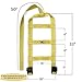 Tow Dolly Straps with Flat Hooks & Carrying Bag (2 Pack) - Essential Vehicle Tow Dolly Strap Harness (10.000 lbs Working Capacity) - Universal Tow Dolly Straps System & Flat Hook Design