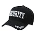 Online Best Service Security HAT Cap Uniform Hats, (ONE Size) Black