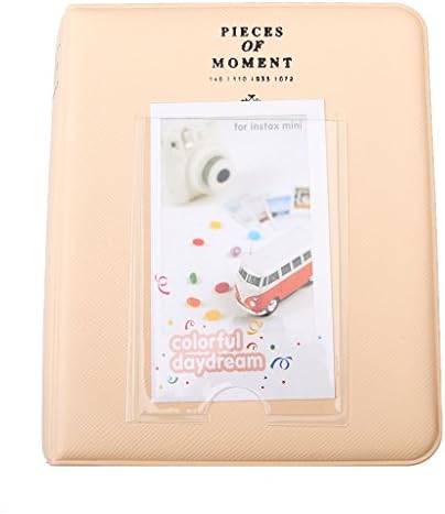 kokiya 3inch 64 Photos Photo Albums Frame Cover Album Storage Case for Fuji Instax - Beige