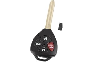 TUCKBOLD Keyless Entry Remote for Toyota Corolla 2010-2012 315Mhz GQ4-29TG 4 Button Reusable | Control Replacement Car Key Fo
