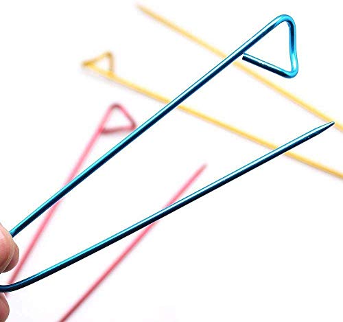 2 Aluminum+Holders+Knitting+Notions+Crochet