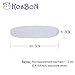Kosbon 2pcs Baby Infant Pure Cotton Umbilical Cord ,Adjustbale Double Layer Neonatal Umbilical Bellyband Umbilical Hernia Truss.