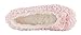 MIXIN Women's Ballerina House Cozy Slippers with Bow and Anti-Slip Sole for Indoor Comfort Fuzzy
