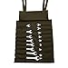 BULL TOOLS 20 Pocket Hand Crafted Hand Dyed H.W.100% Cotton Duck Canvas 15 Oz. Duck Canvas Metric or SAE Wrench and Tools Bag Organizer Roll Up Pouch - Olive Drab - (Tools are not included)