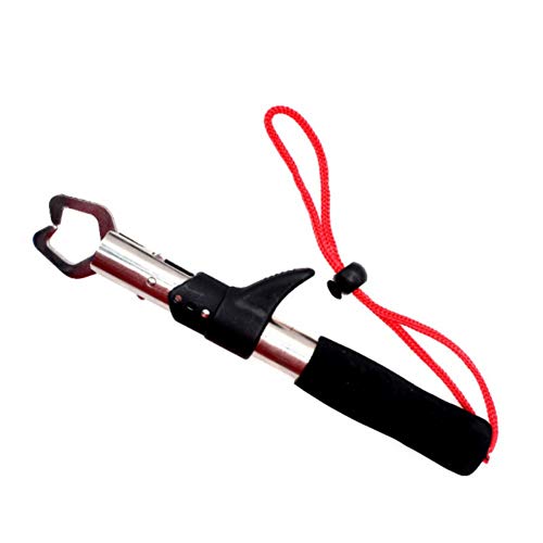 Leezo Control Fish Clamp Gerät Edelstahl Angeln Lip Grip Halter Grabber Zangen Mit Lanyard Fishing Tool Tackle…
