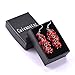 Cuicanstar Christmas Bell Jingle Multicolor Snowflake Hoop Earrings Set for Women Xmas Gift Holiday Party Festive Stainless Steel Jewelry Gold Round Circle Drop Dangle Earrings(3 Pairs)