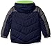 Hawke & Co. Boys' Puffer Coat with Contrast Pieced Insert