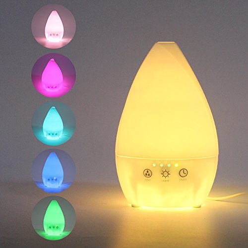 Super Quiet Naturale Aromatherapy Essential Oil Diffuser Humidifier White Color Change Led Waterless Auto Shut Off Bpa Free White Diffuser For Home Office Health Buy Online In