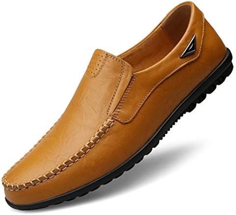 Men Genuine Leather Shoes Men Flats Breathable Casual Comfortable Shoes